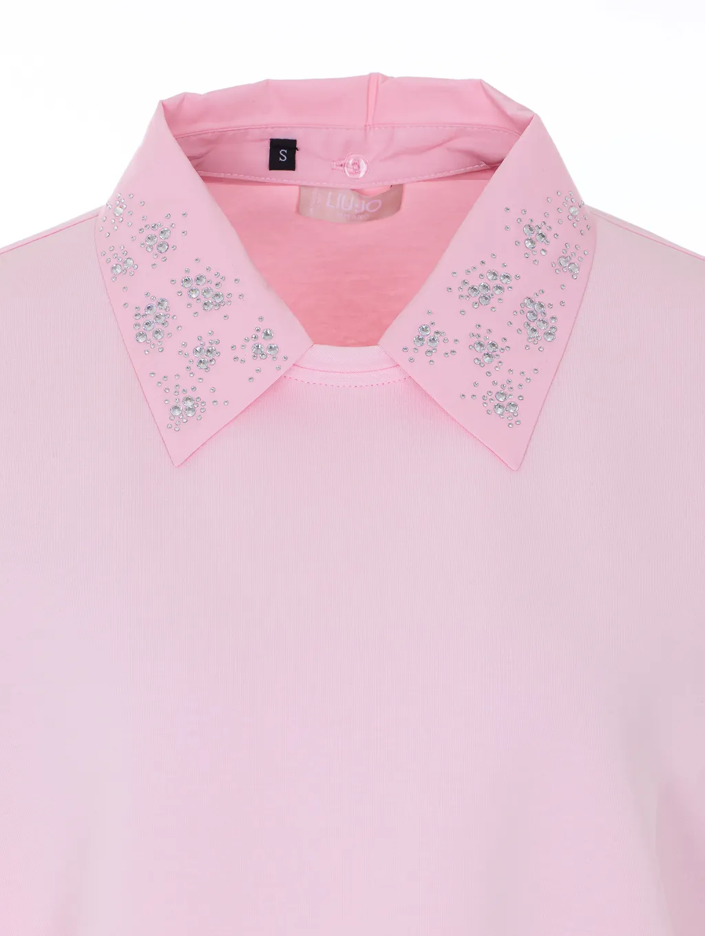 Liu Jo Embellished Neck Sweatshirt