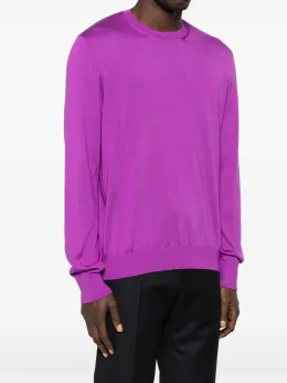 Long-Sleeve Crew-Neck Sweater