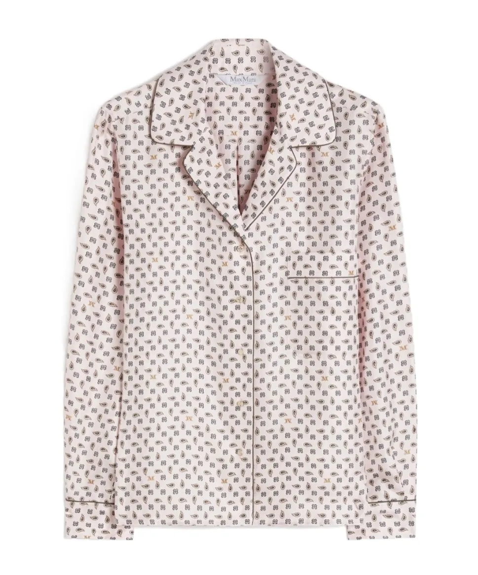 Printed Silk Shirt