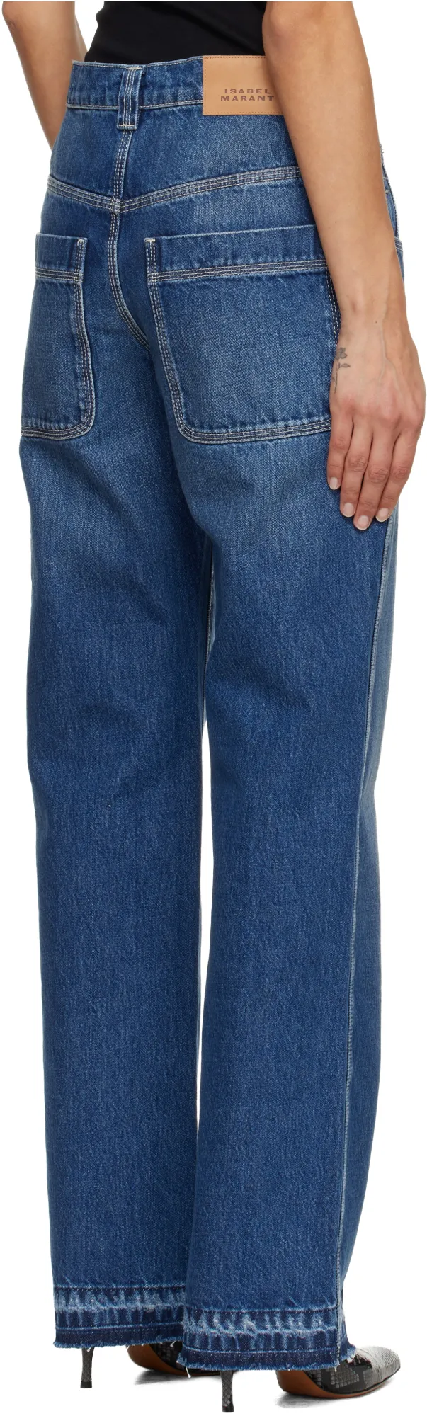 Isabel Marant Jeyda Straight Leg Jeans