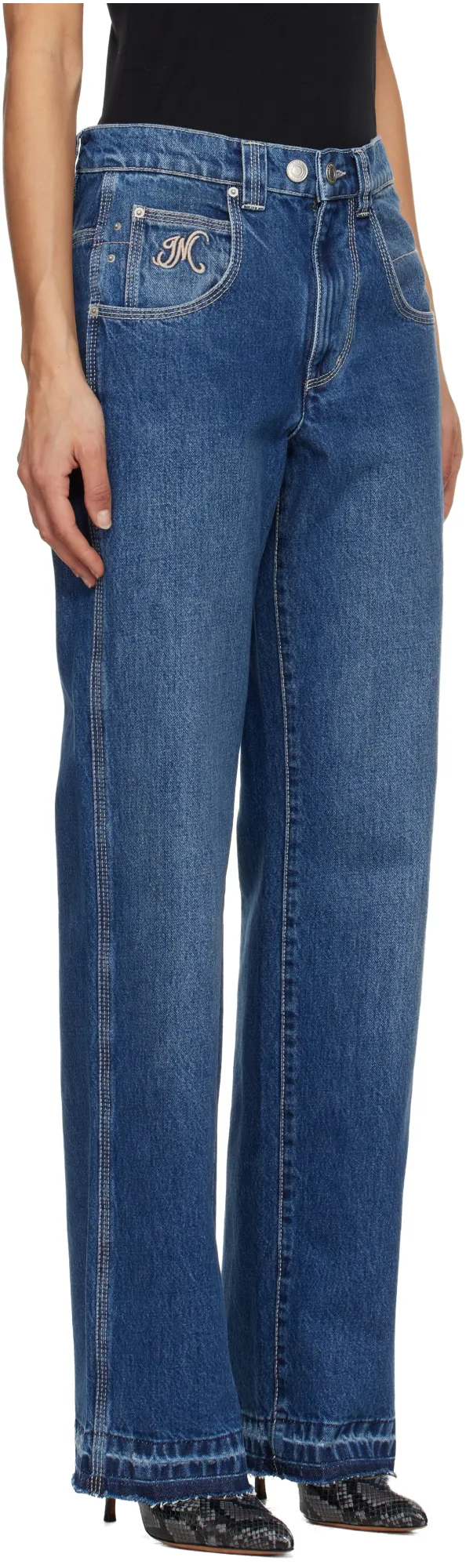 Isabel Marant Jeyda Straight Leg Jeans