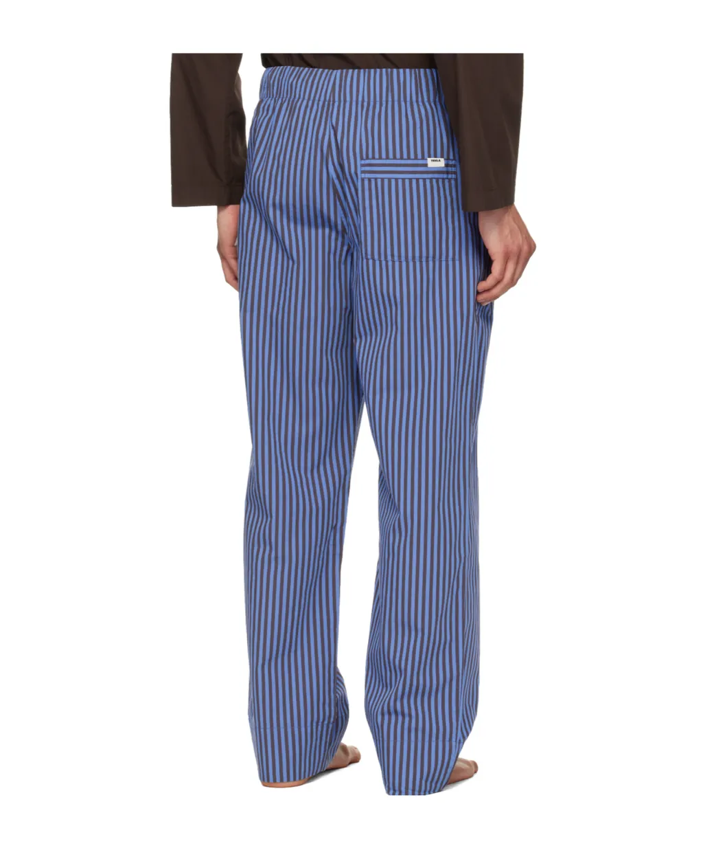 Drawstring Striped Pajama Pants