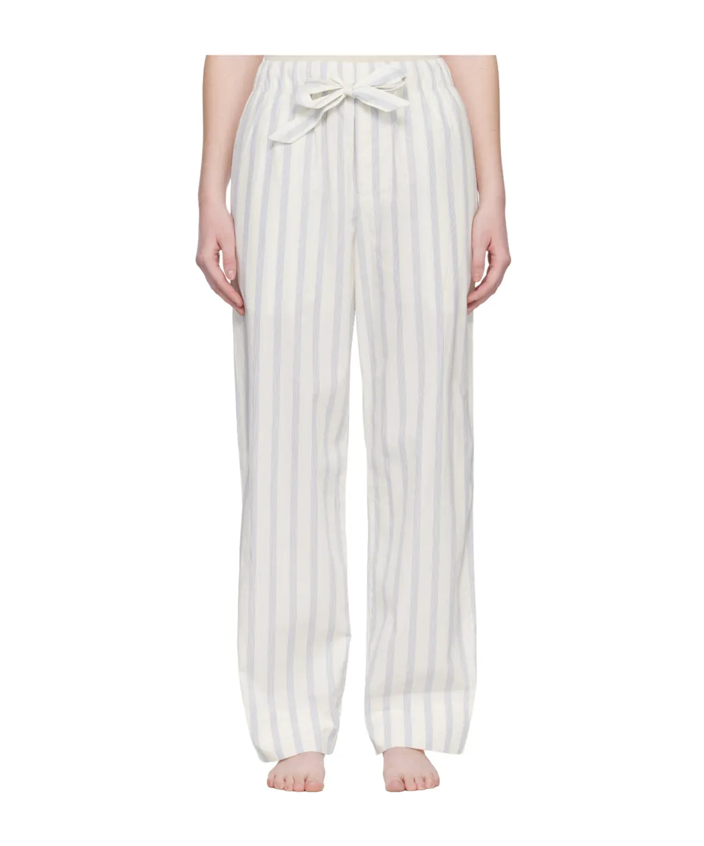 Drawstring Striped Pajama Pants