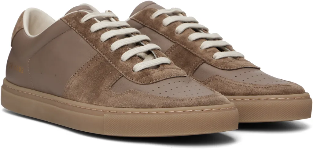 Bball Slim Gum Sole Low-Top Sneakers