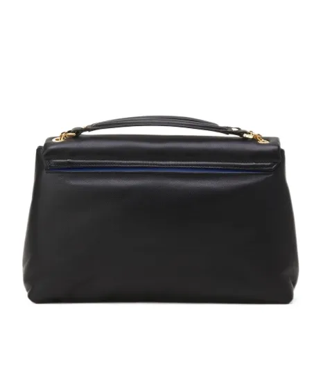 Flap-Front Shoulder Bag