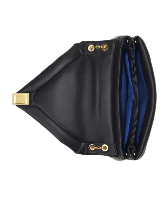 Flap-Front Shoulder Bag