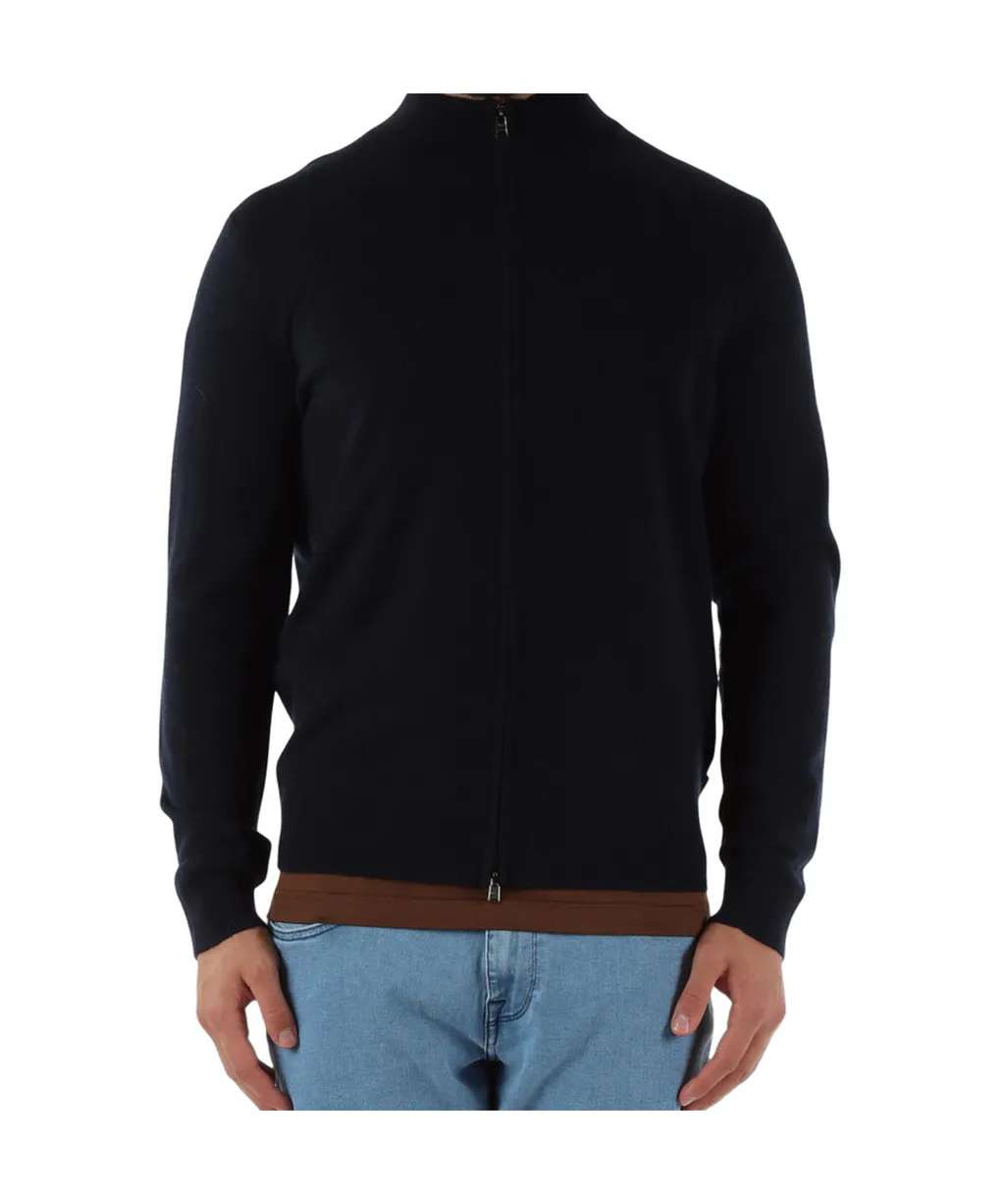 Boss Hugo Boss Hevoluto Zip-Up High Neck Cardigan