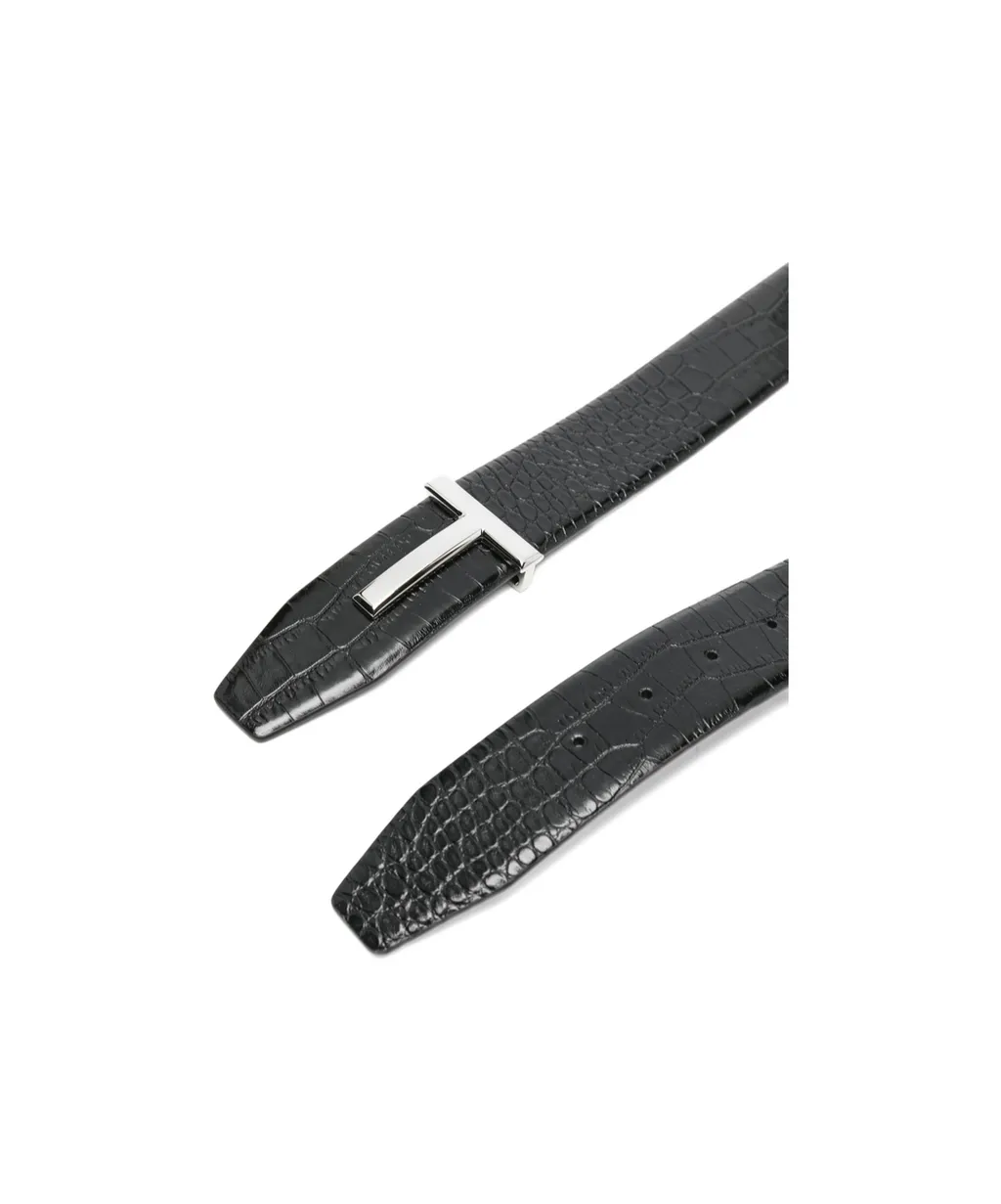 Tom Ford Embossed Reversible Belt