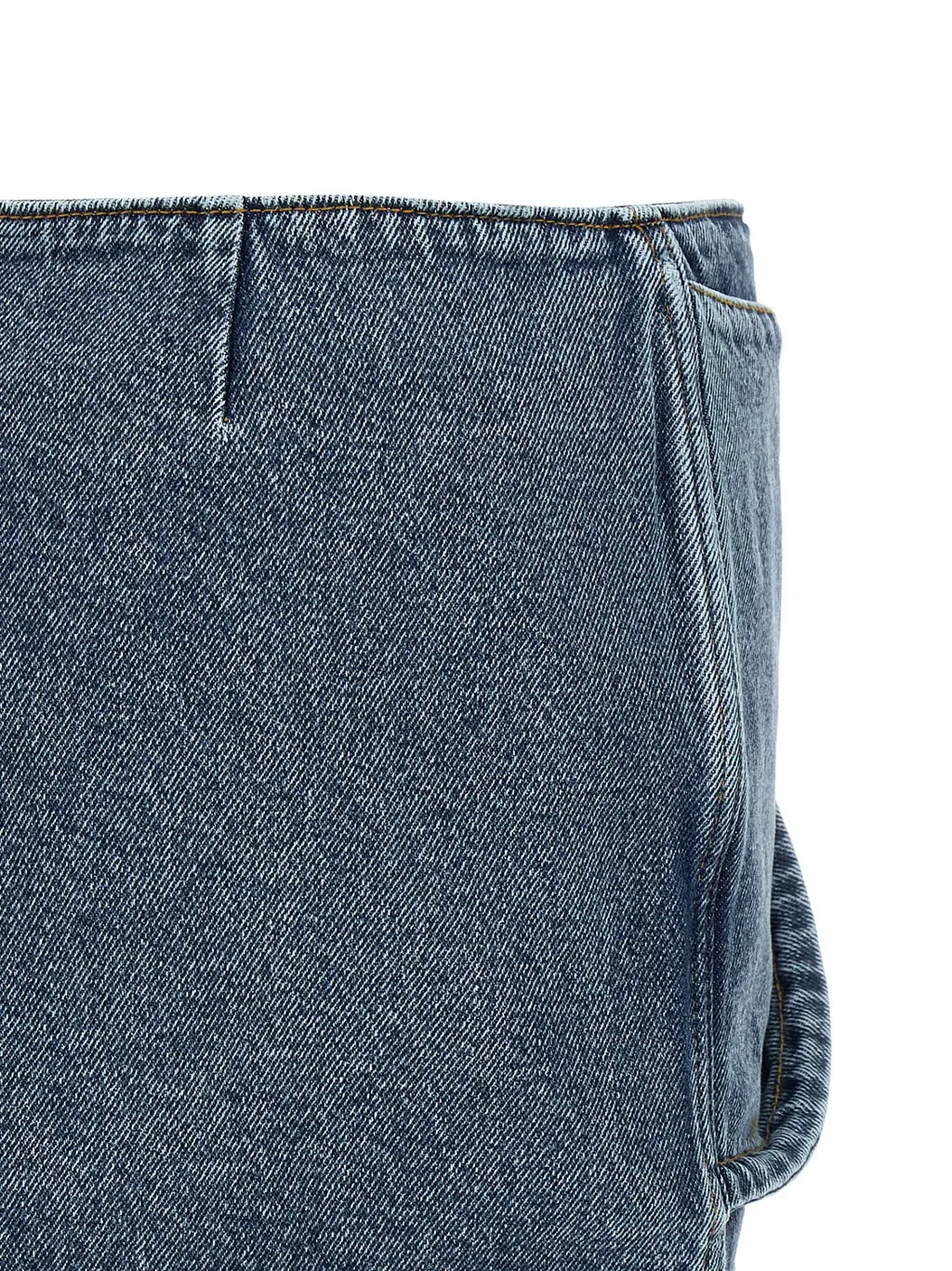 Magda Butrym Denim Mini Skirt