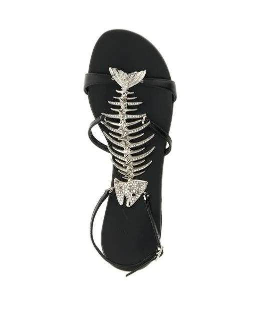 Giuseppe Zanotti Slim Embellished Sandals