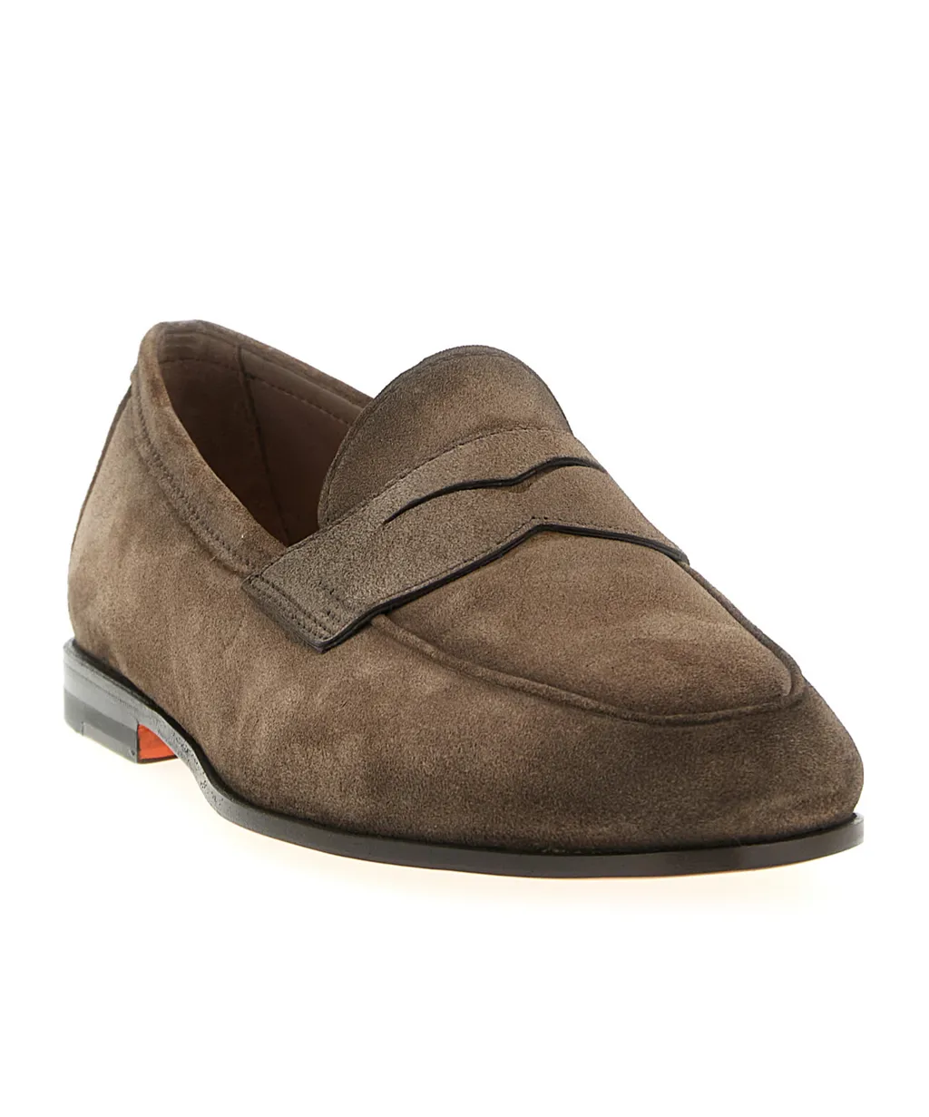 Santoni Carlo Slip-On Loafers