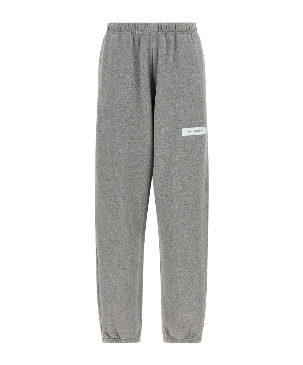 Mm6 Maison Margiela Elastic-Waistband Tapered Trousers