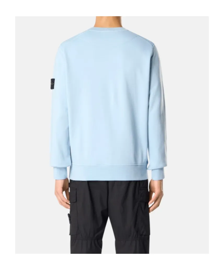 Stone Island Logo Patch Crewneck Sweatshirt