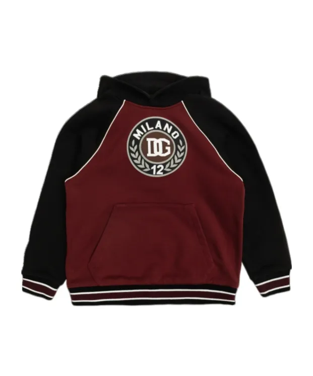 Dolce & Gabbana Kids Logo Patch Hoodie