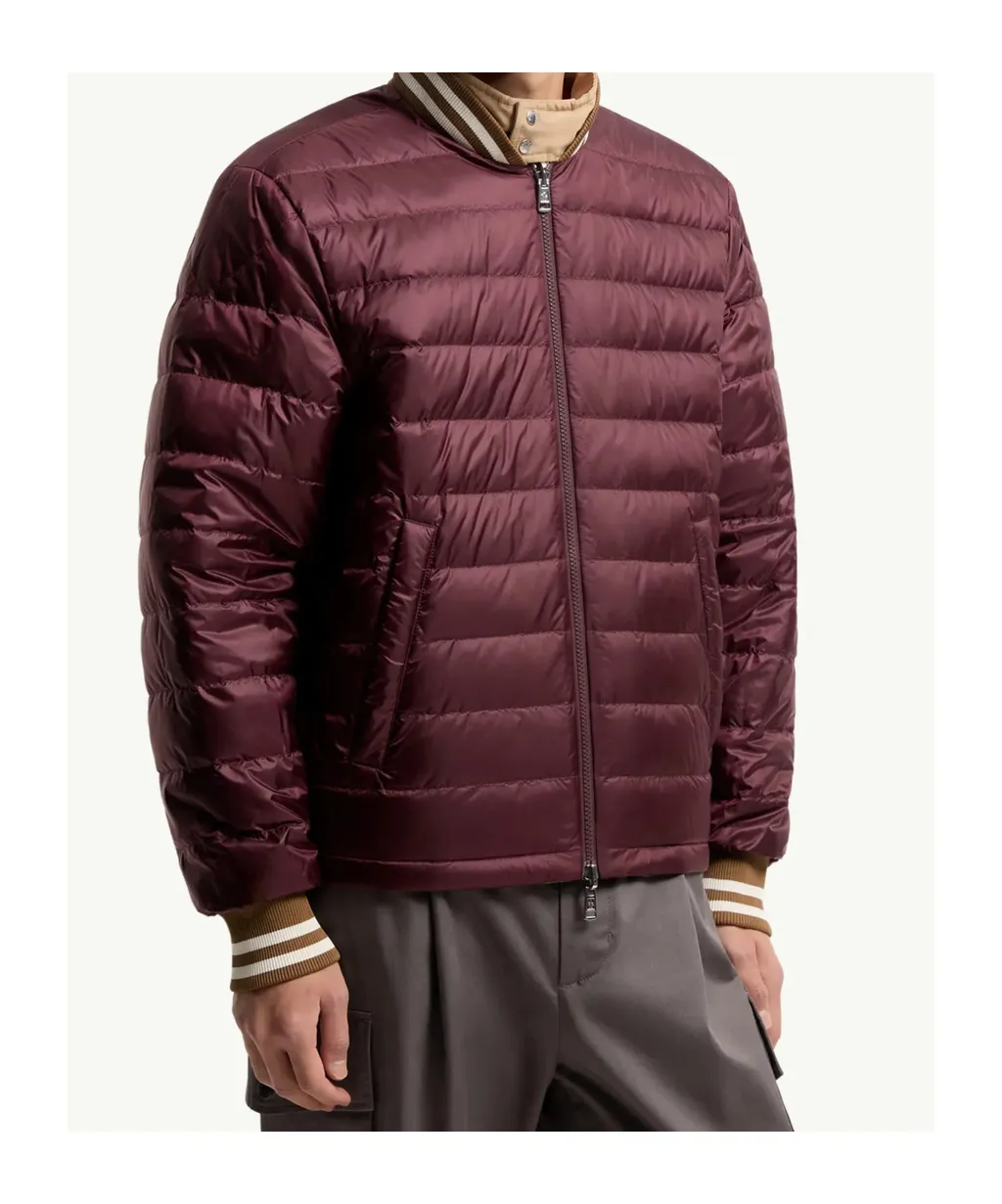 Moncler Prieure Reversible Down Bomber Jacket