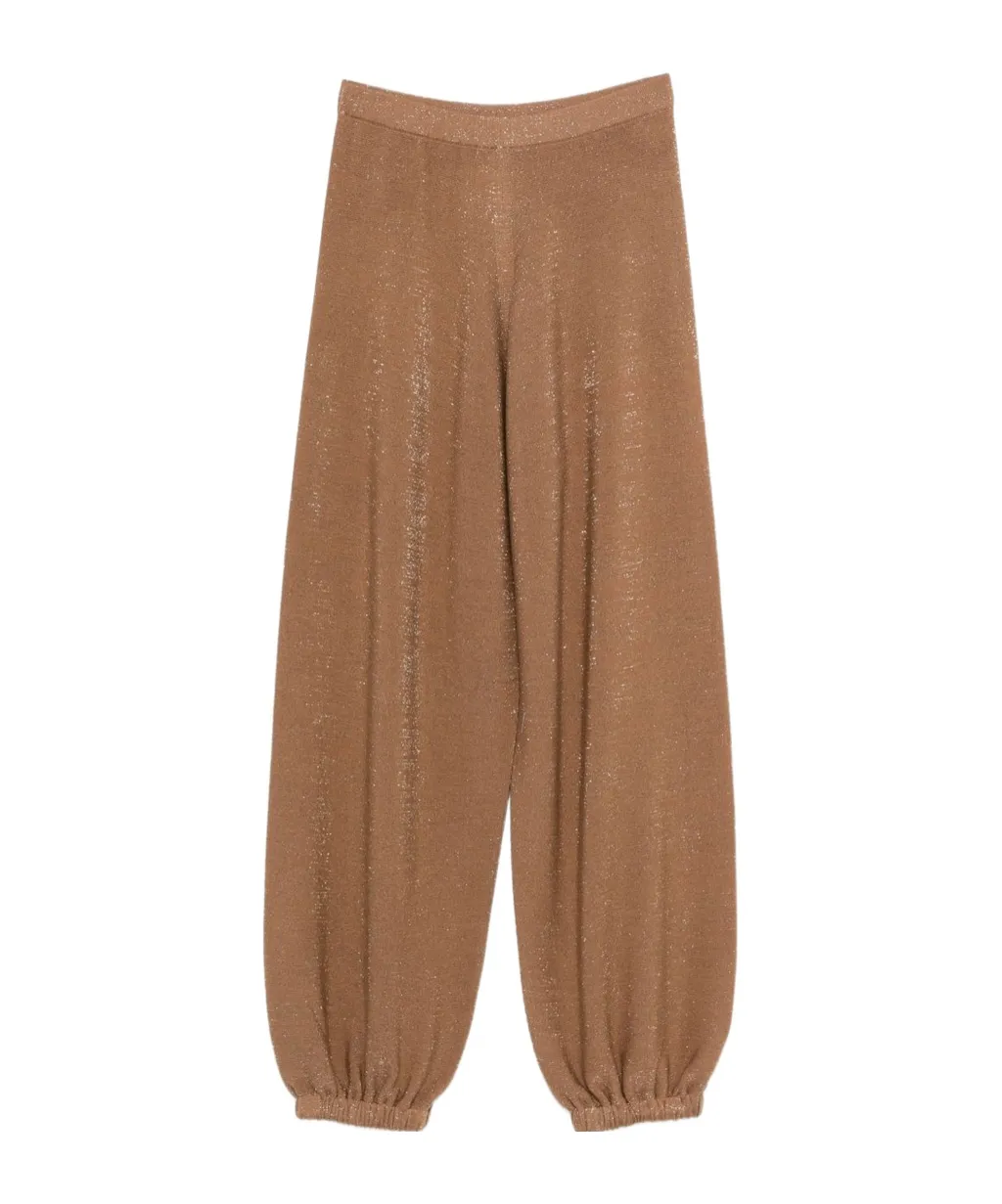 Elastic Waistband Casual Pants