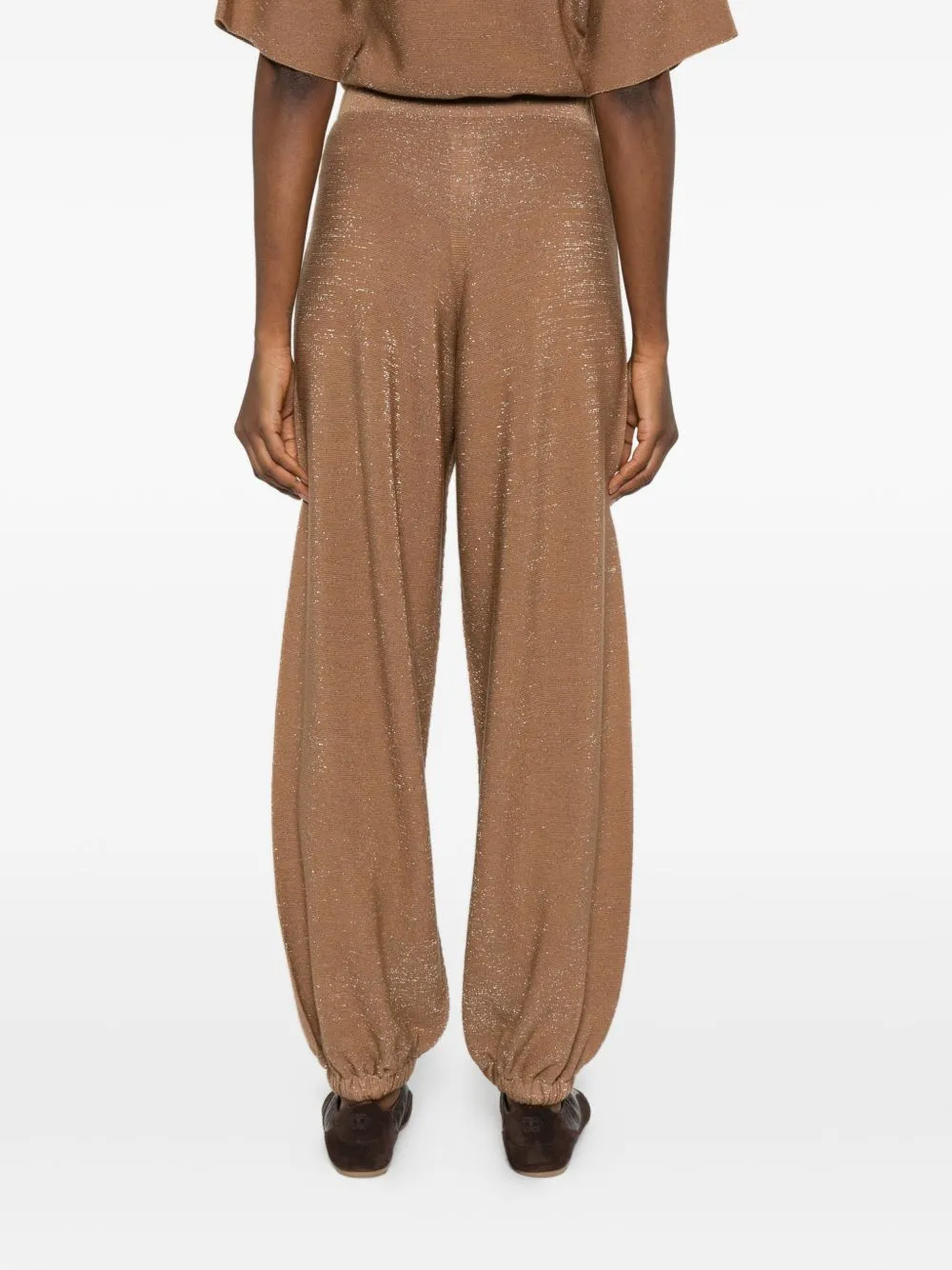 Elastic Waistband Casual Pants