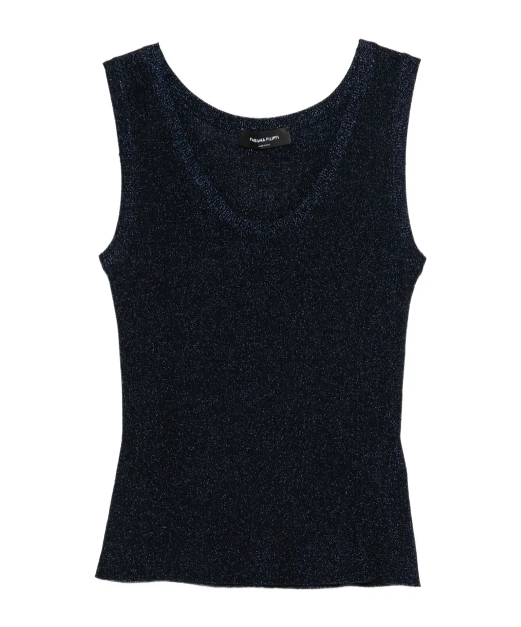 Crew Neck Vest