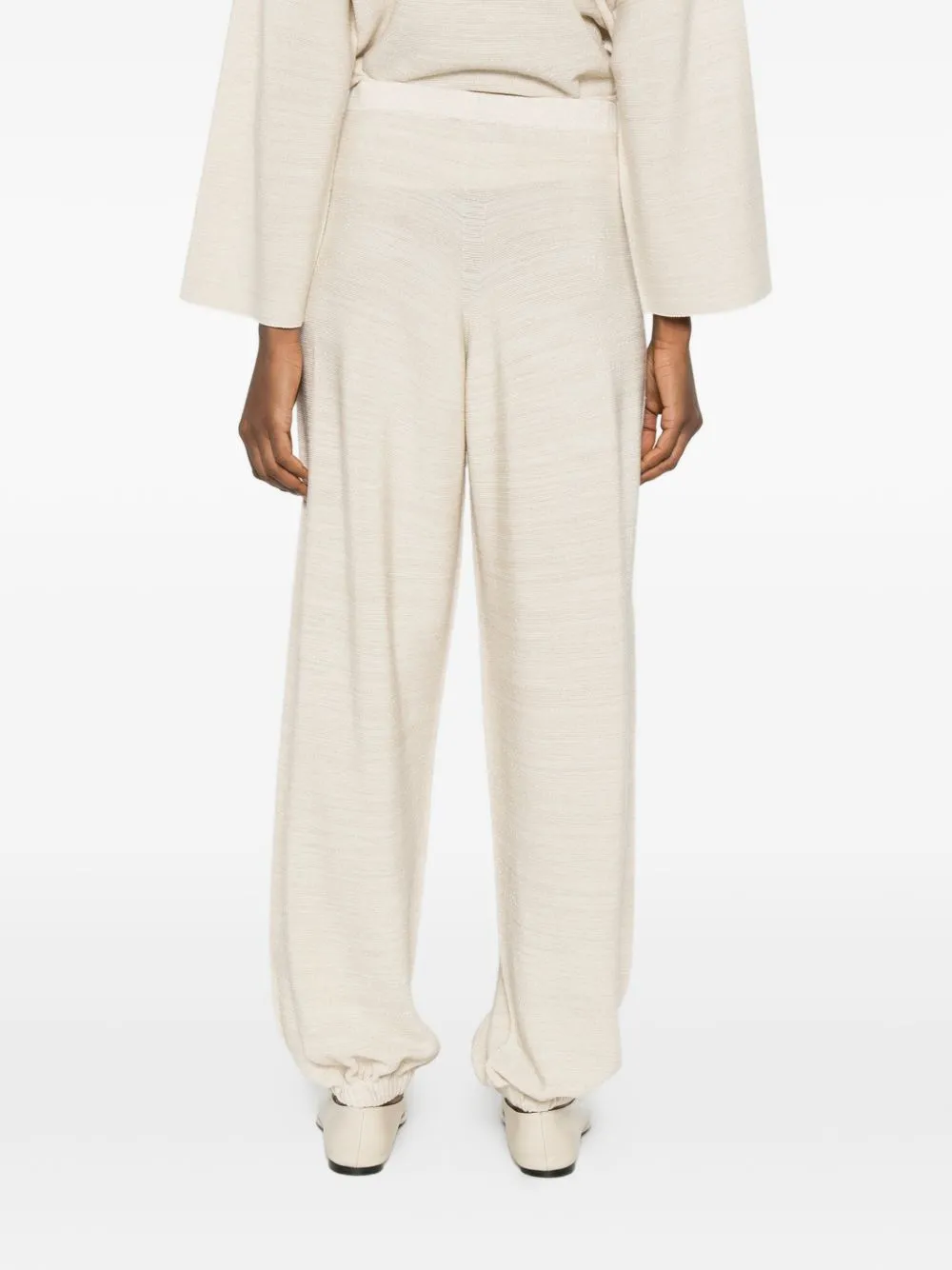 Fabiana Filippi Wide-Leg Elasticated Cuff Trousers