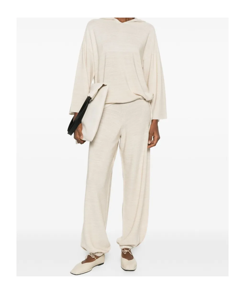 Fabiana Filippi Wide-Leg Elasticated Cuff Trousers