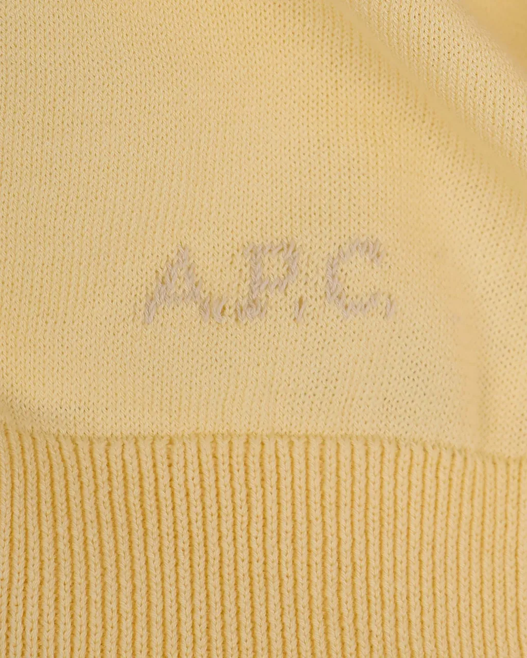 A.P.C. Logo Intarsia Cardigan