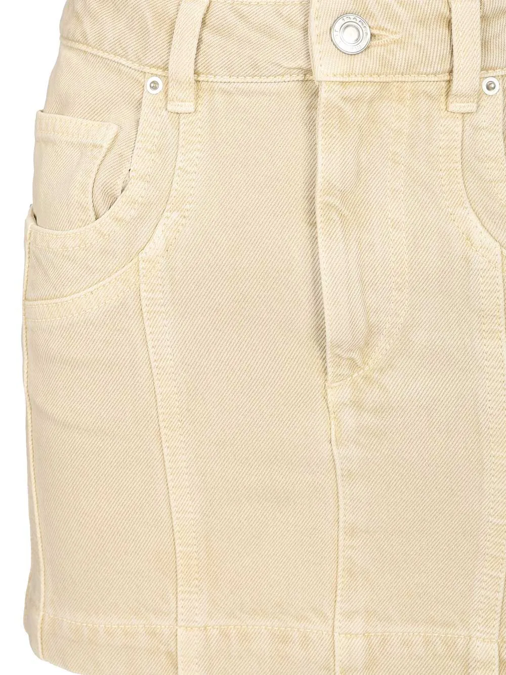 Isabel Marant ÉToile Topstitched Mini Skirt