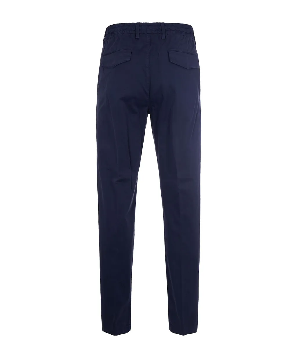 Eleventy Drawstring Tapered Trousers