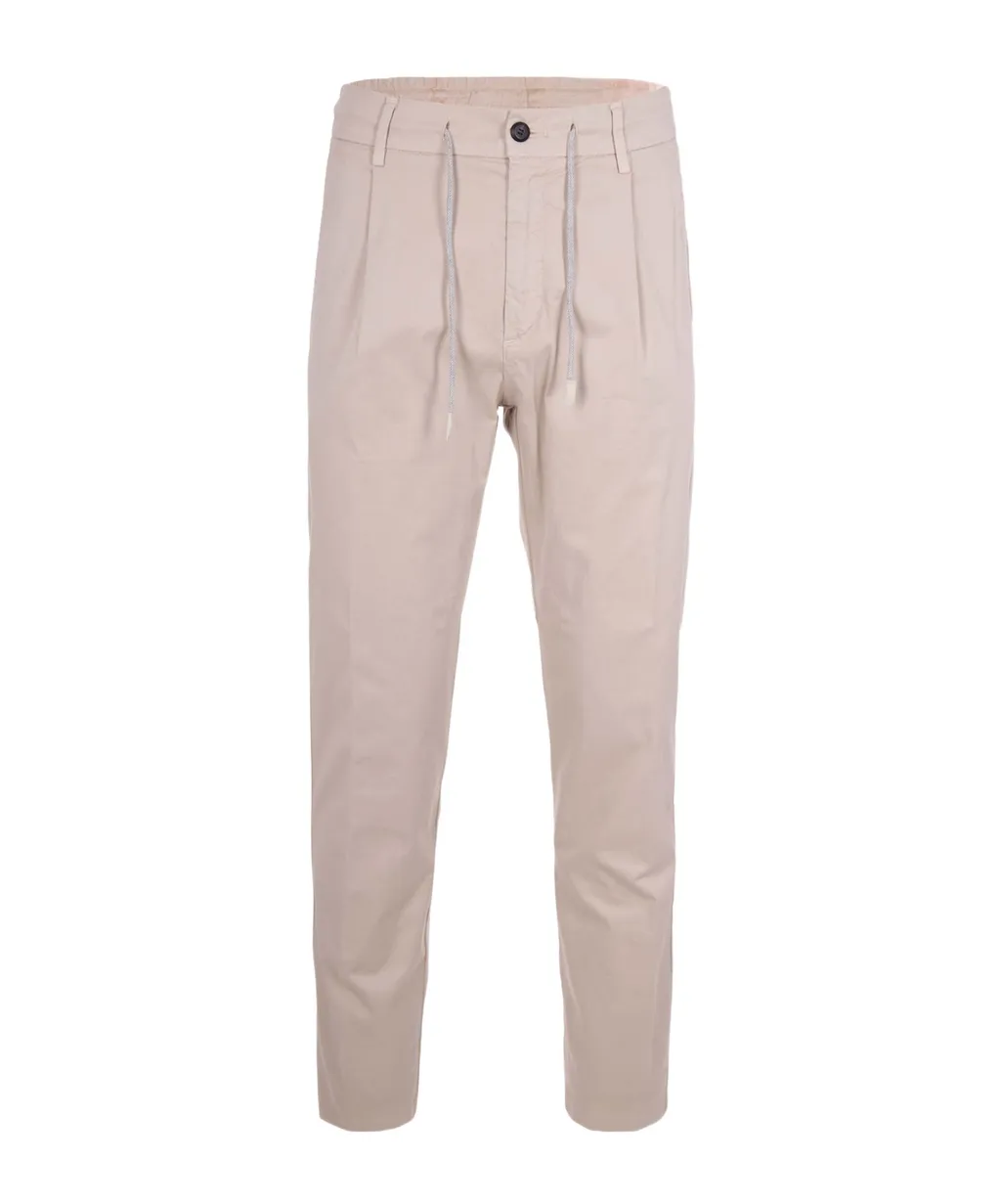 Eleventy Drawstring Tapered Trousers