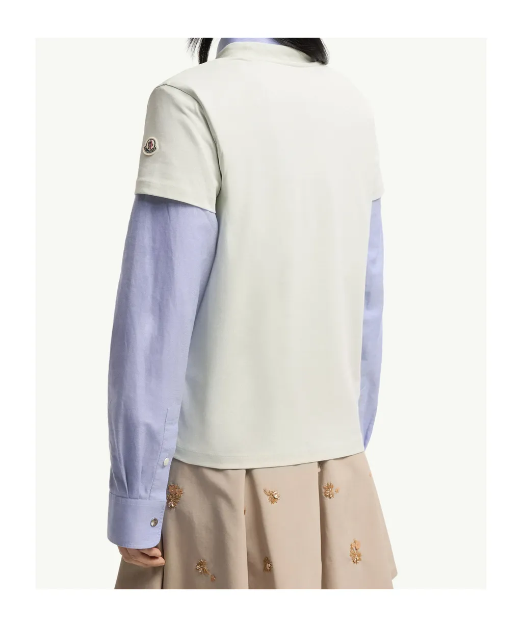Moncler Embroidered Tonal Logo T-Shirt