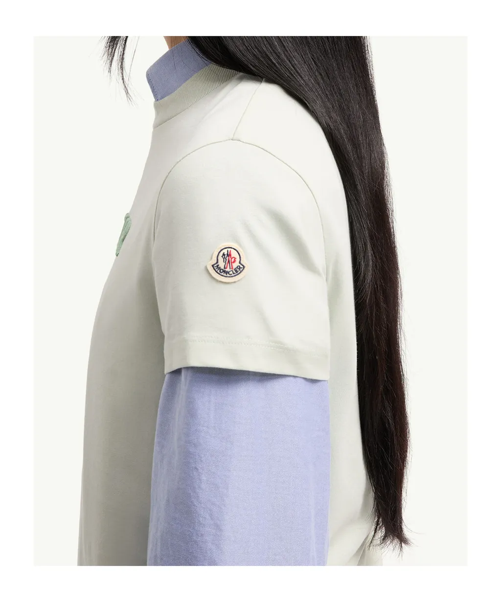 Moncler Embroidered Tonal Logo T-Shirt