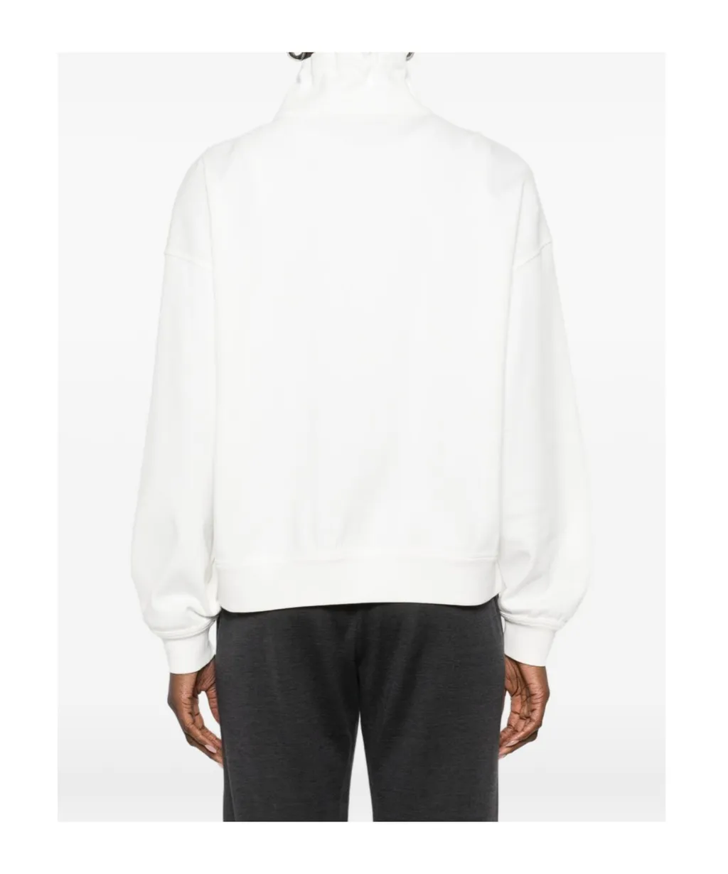 Brunello Cucinelli Quater-Zip Detailed Sweatshirt
