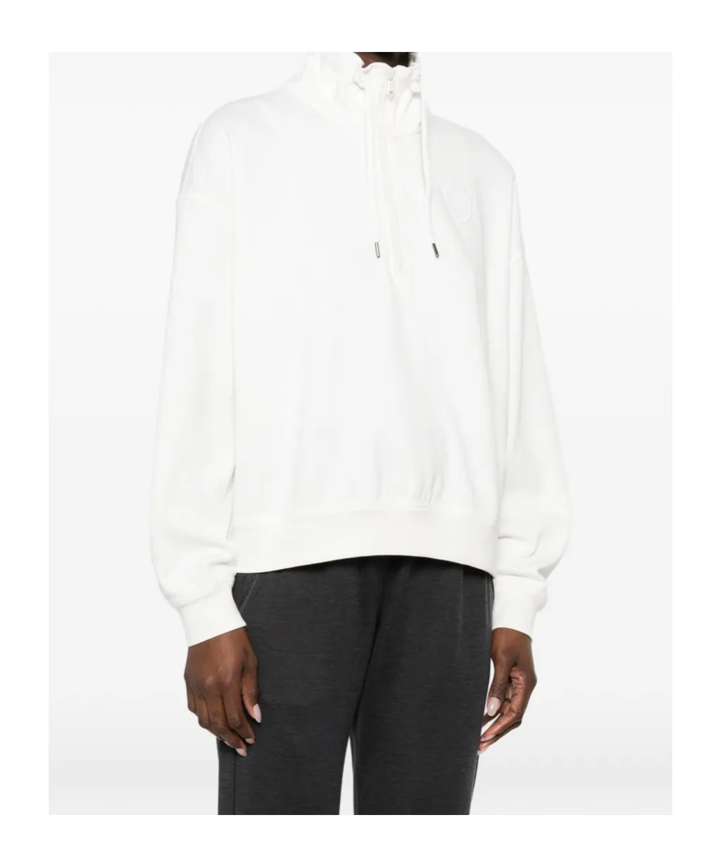 Brunello Cucinelli Quater-Zip Detailed Sweatshirt
