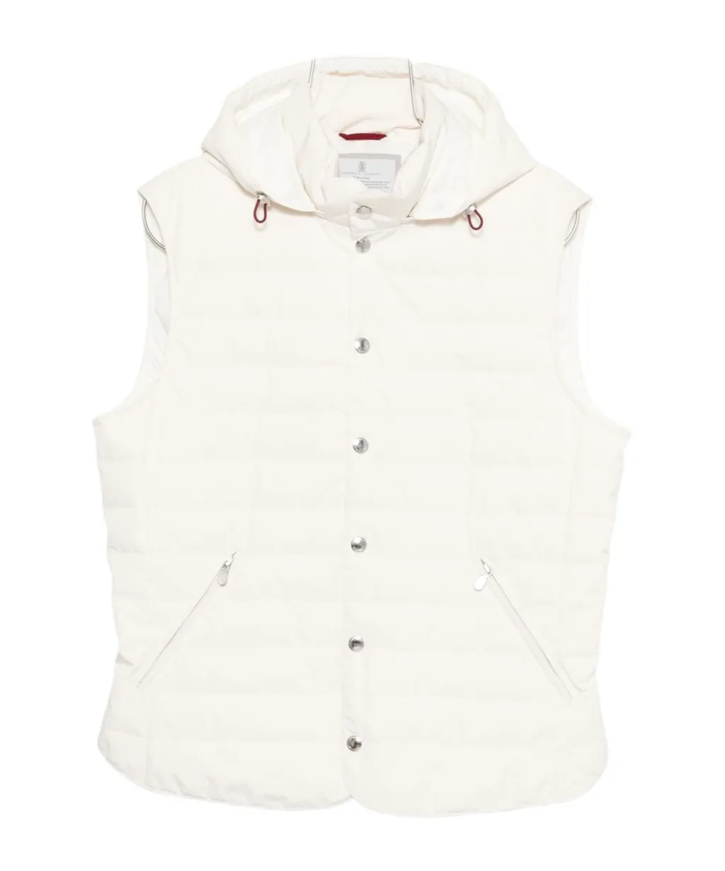 Hooded Quilted Gilet