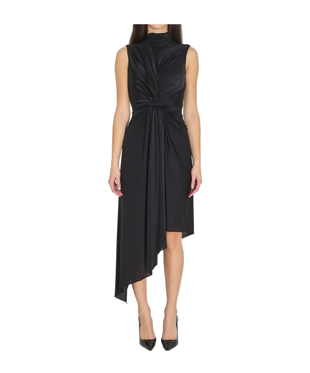 Asymmetric Stretch Dress