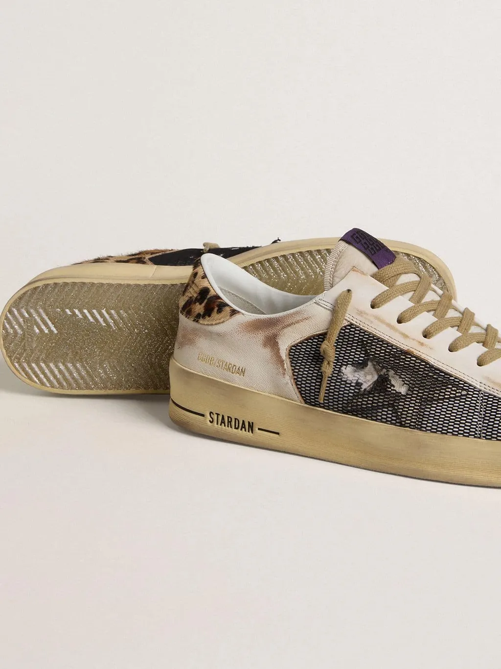 Golden Goose Deluxe Brand Stardan Lace-Up Sneakers