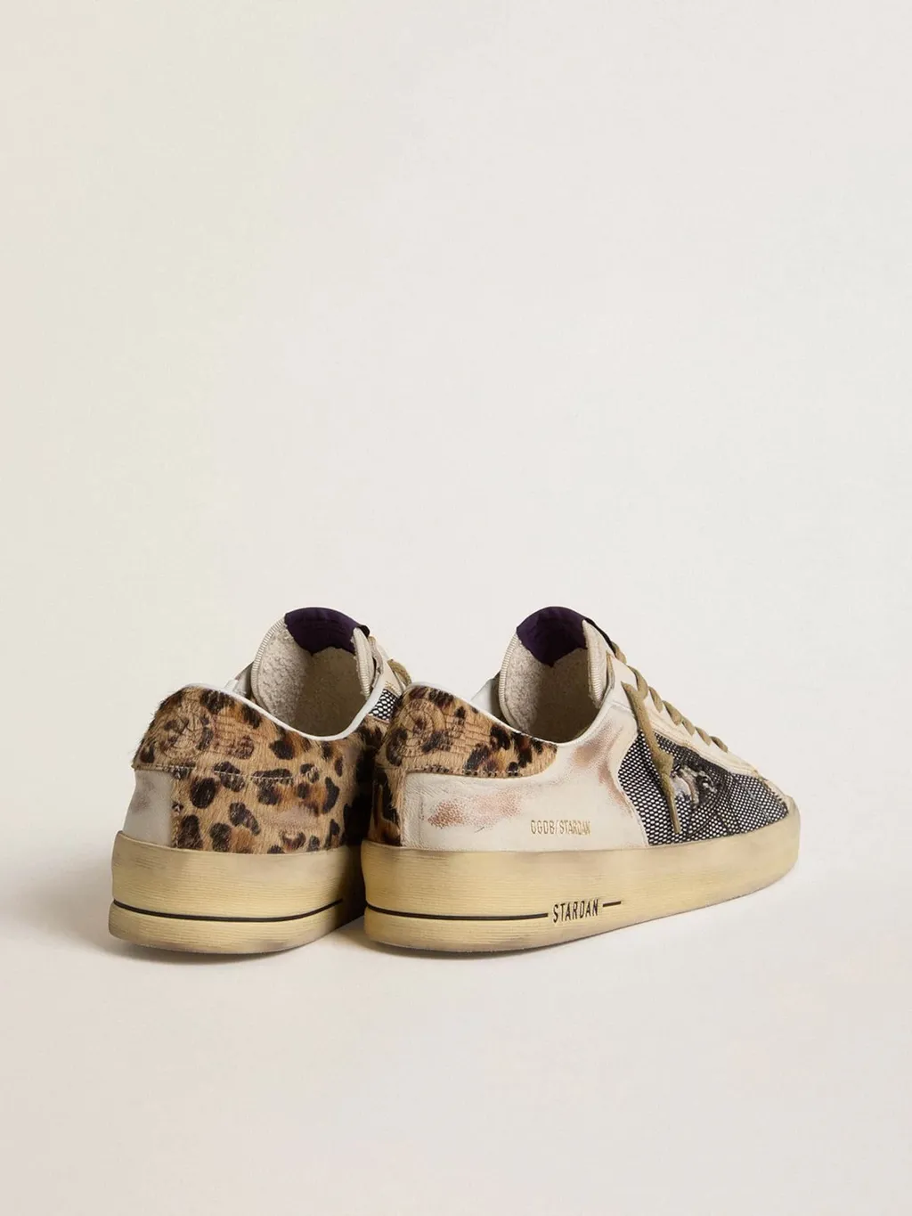 Golden Goose Deluxe Brand Stardan Lace-Up Sneakers