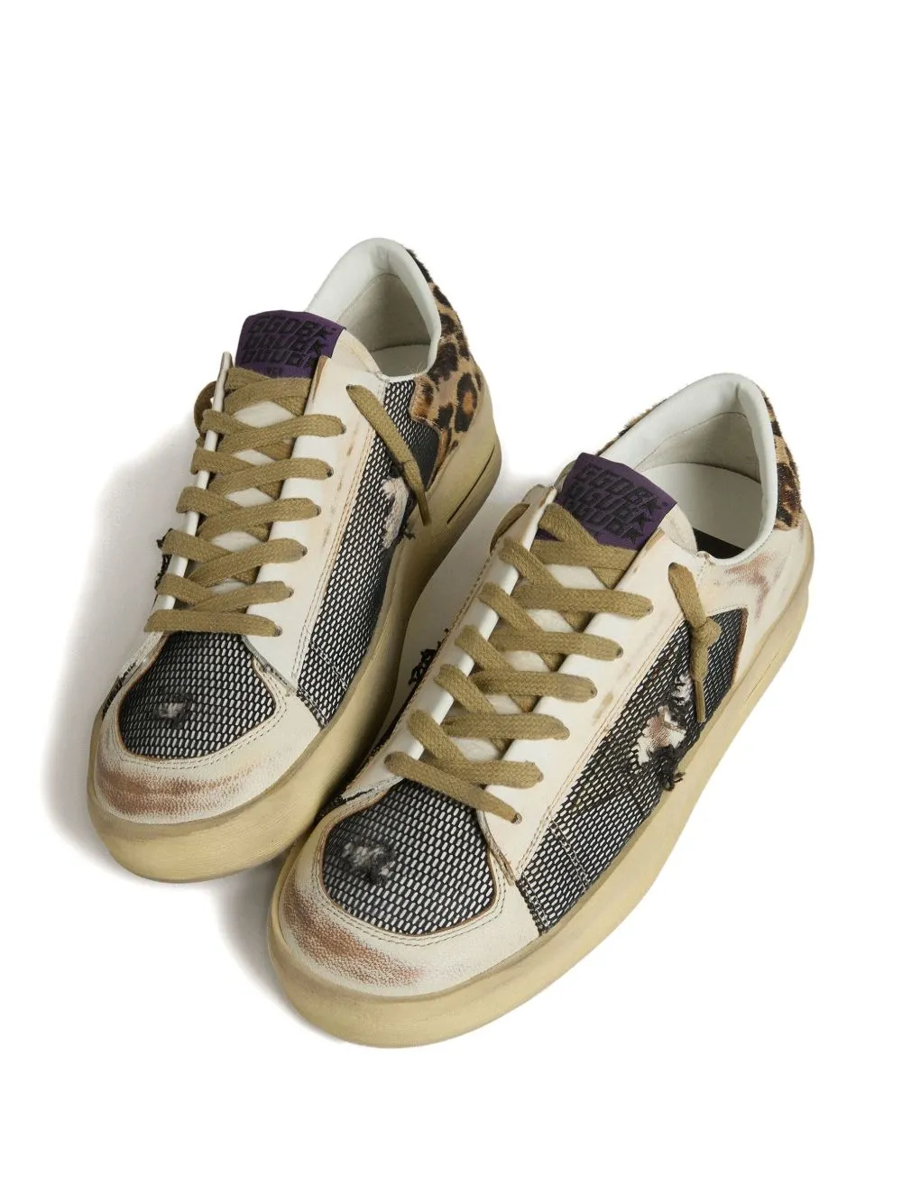 Golden Goose Deluxe Brand Stardan Lace-Up Sneakers