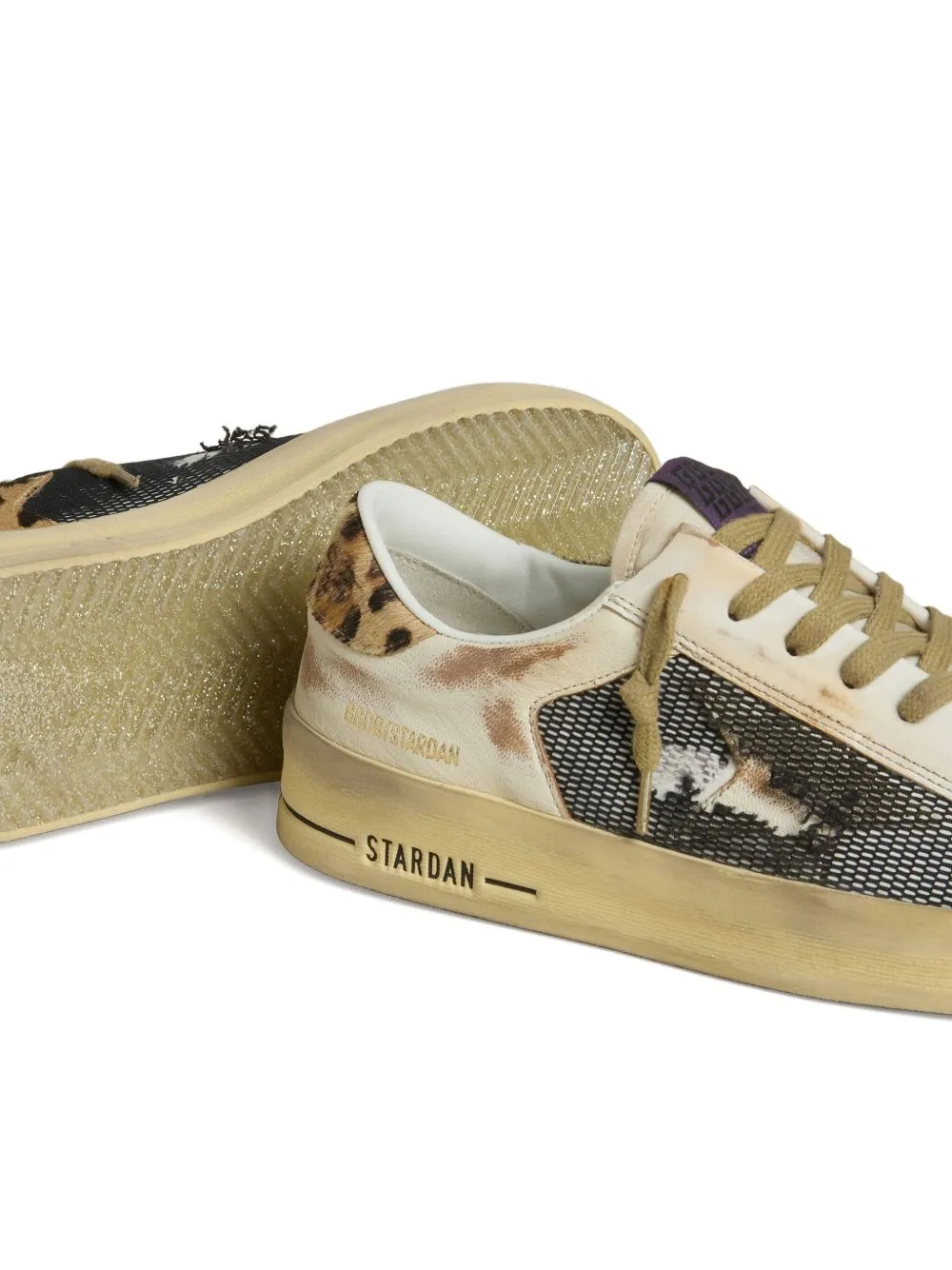 Golden Goose Deluxe Brand Stardan Lace-Up Sneakers