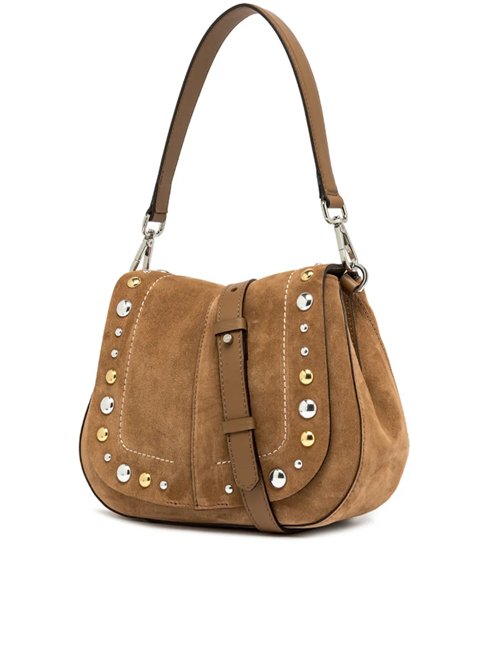 Round Riveted Handbag