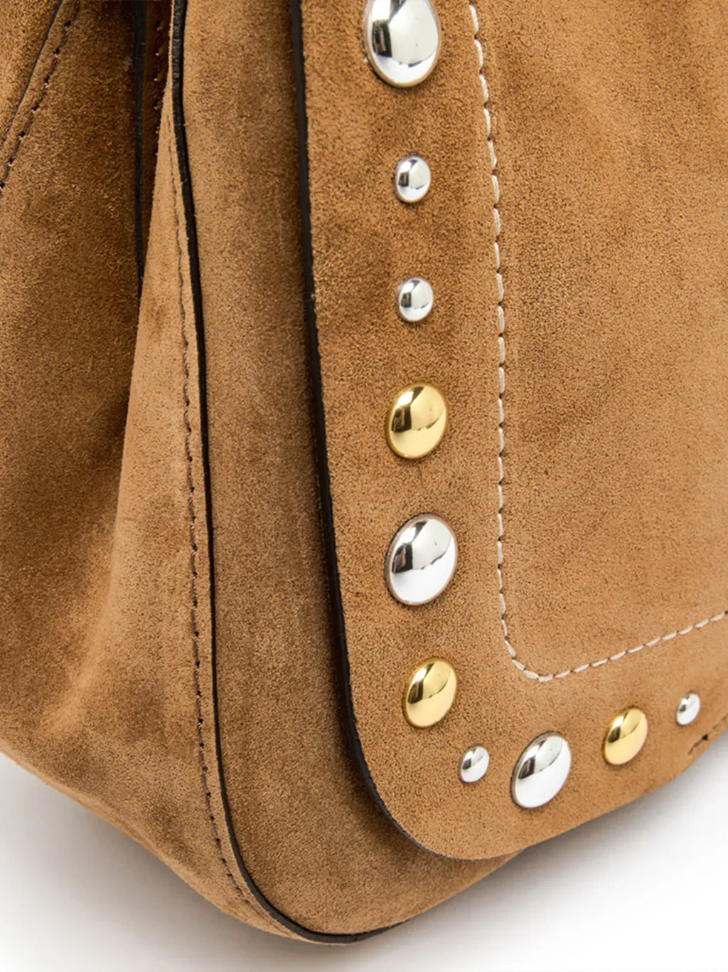 Round Riveted Handbag