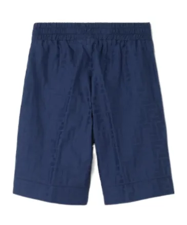 Fendi Kids Jacquard Bermuda Shorts