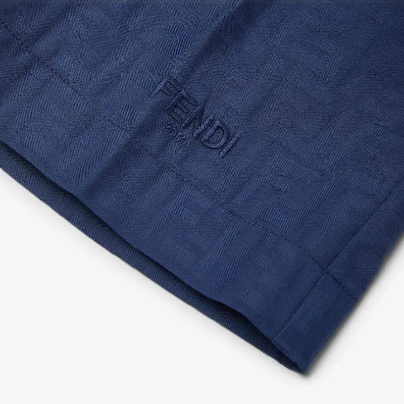 Fendi Kids Jacquard Bermuda Shorts