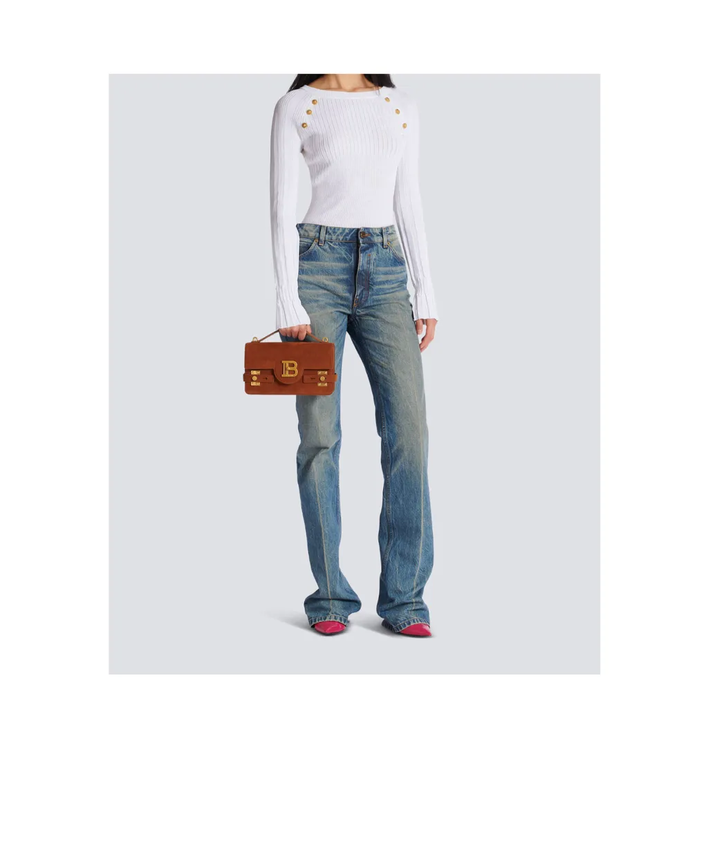 Balmain B-Buzz 24 Shoulder Bag
