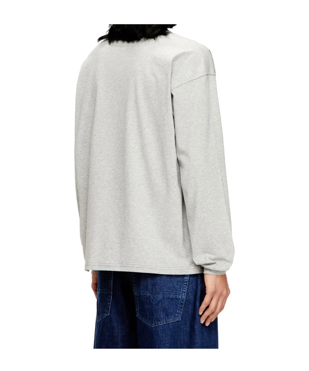 Graphic-Print Long-Sleeve T-Shirt