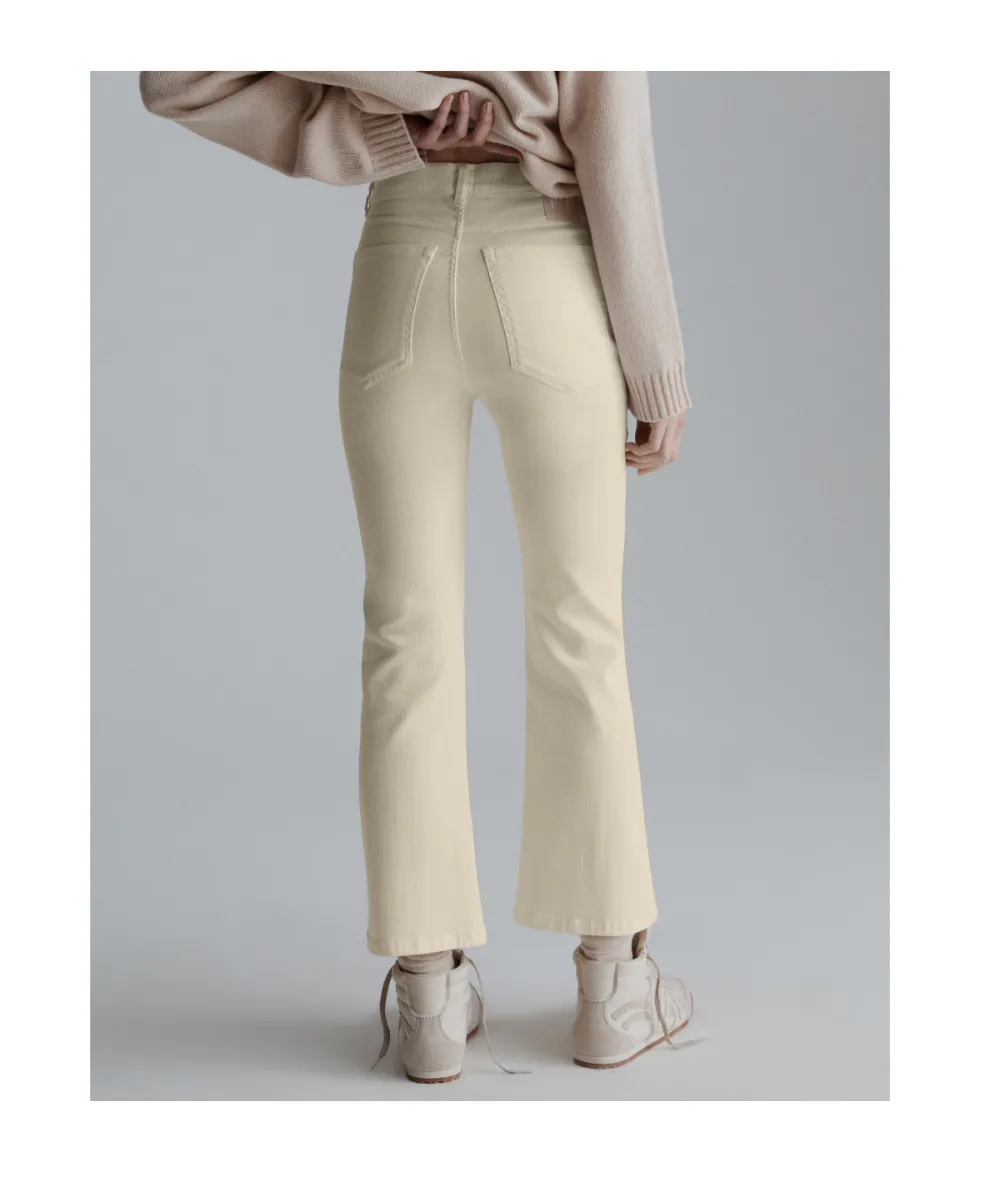 Flared Cropped Jeans
