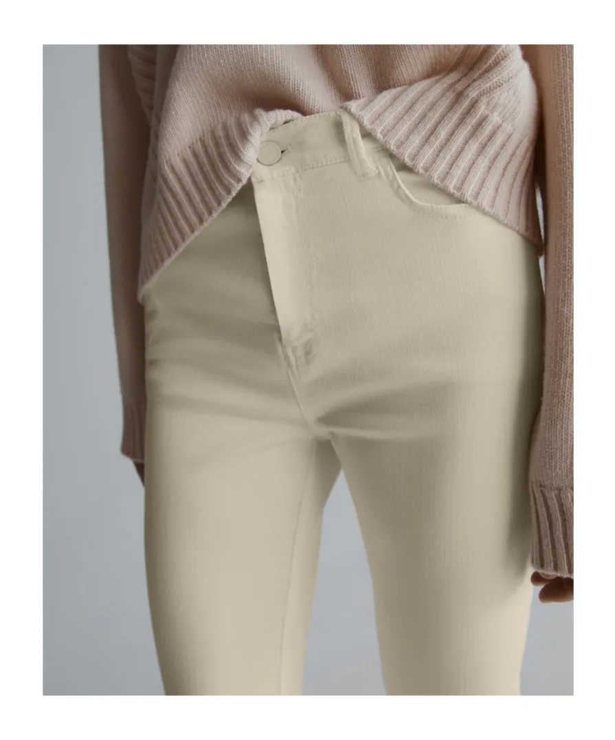 Flared Cropped Jeans