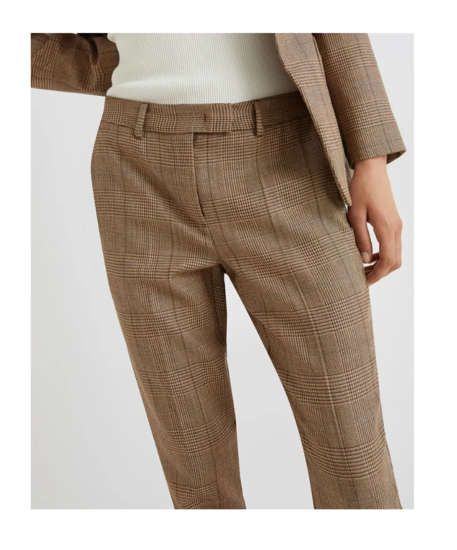 Slim-Fit Lightweight Wool Trousers