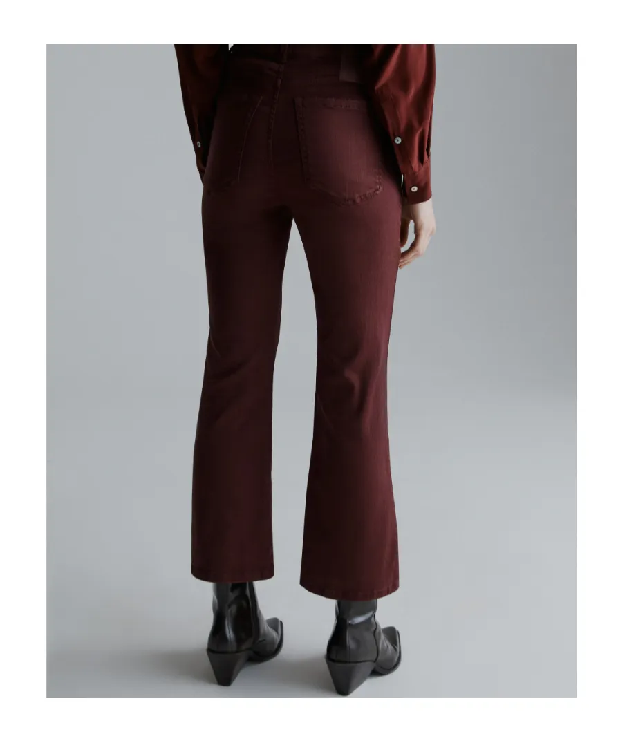 Flared Cropped Jeans