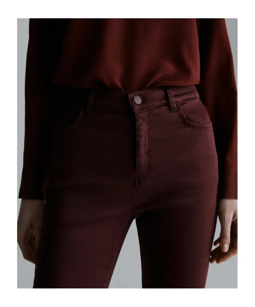 Flared Cropped Jeans