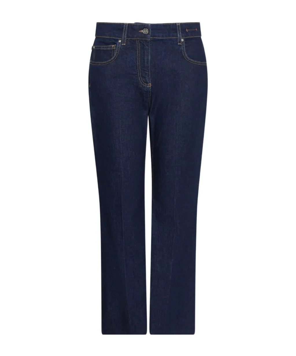 Flared Cropped Jeans